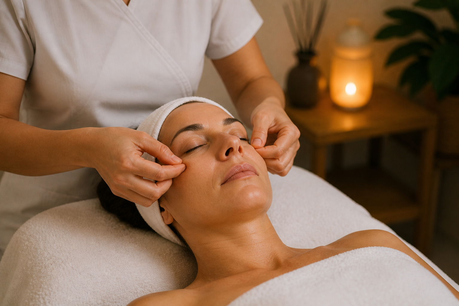 Atendimento de Terapia Facial Oriental - Instituto Neyla Giachetta